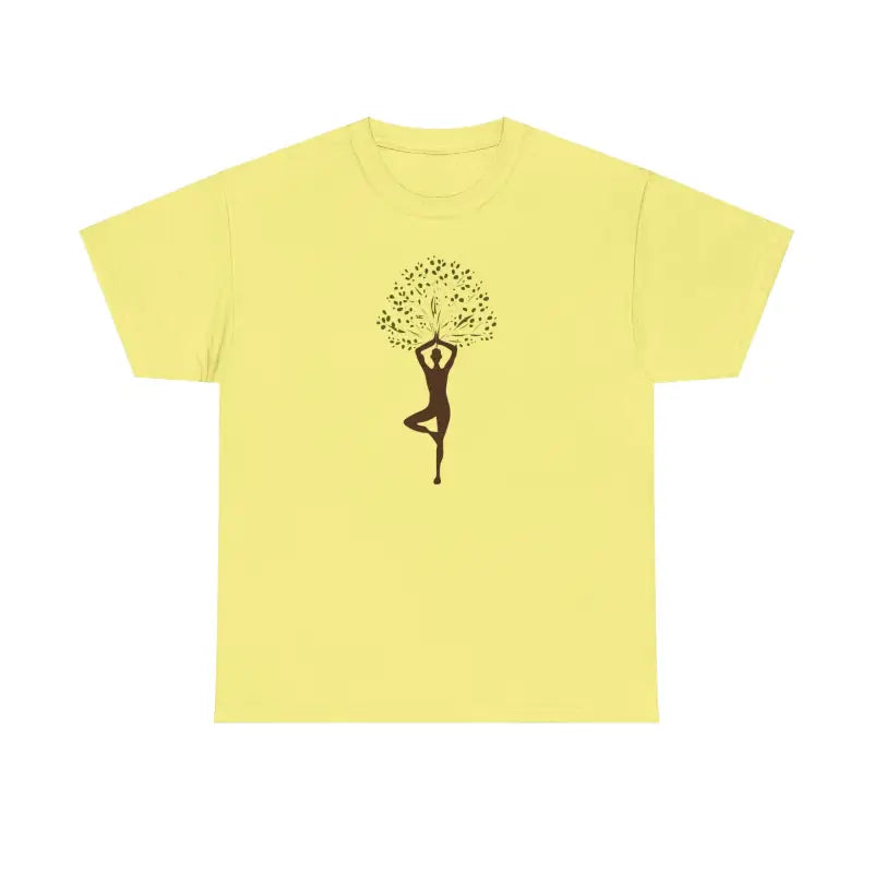 Unleash Serenity in Style with Yoga & Nature Deluxe T-shirt - T-shirt