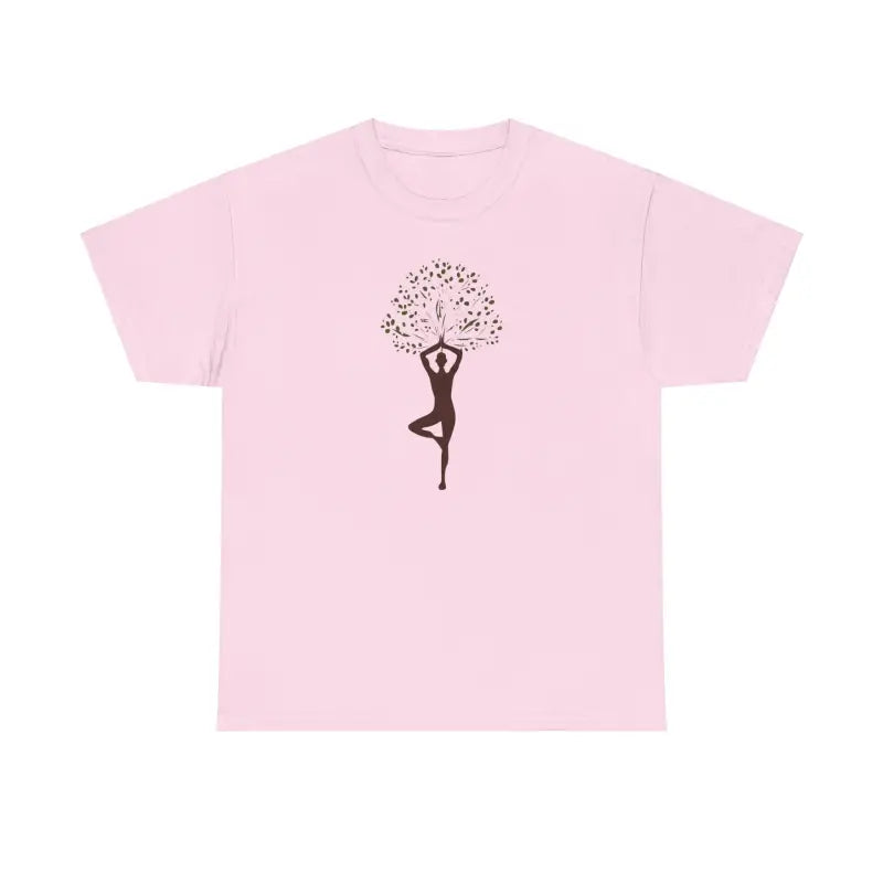 Unleash Serenity in Style with Yoga & Nature Deluxe T-shirt - T-shirt