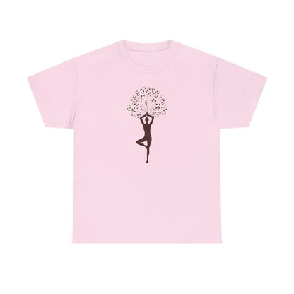 Unleash Serenity in Style with Yoga & Nature Deluxe T-shirt - T-shirt