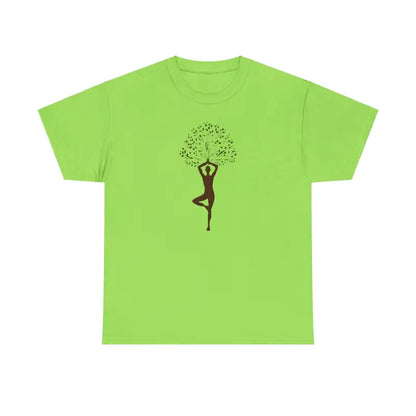 Unleash Serenity in Style with Yoga & Nature Deluxe T-shirt - T-shirt