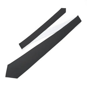 Silky Polyester Neck Tie with Keeper Loop for Unique Style - Dipaliz - one Size - Neckties