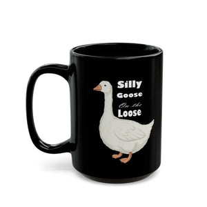 Mug - Goose Black Ceramic - Silly on the Loose - Dipaliz