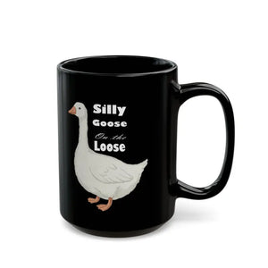 Mug - Goose Black Ceramic - Silly on the Loose - Dipaliz