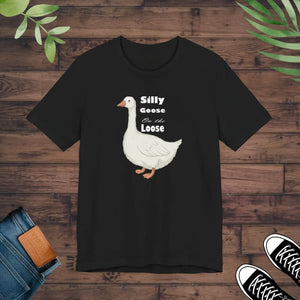 Silly Goose Unisex Jersey Short Sleeve Cotton Tee - Dipaliz - T-shirts