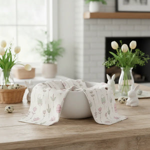 Easter Bunny Cloth Napkins – Floral Spring - Dipaliz