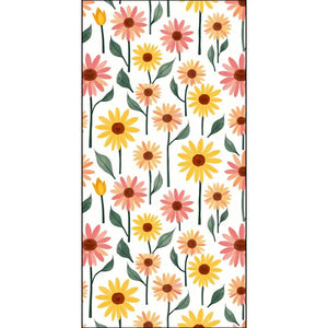 Simple Floral Pattern Cotton Fabric for Home Decor - Dipaliz - 54’’ × 108’’
