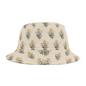 Vibrant Floral Bucket Hat - Simple Flowers - Dipaliz - Hats