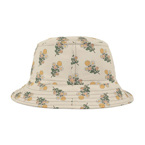 Vibrant Floral Bucket Hat - Simple Flowers - Dipaliz - Hats