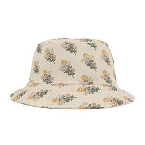 Vibrant Floral Bucket Hat - Simple Flowers - Dipaliz - Hats