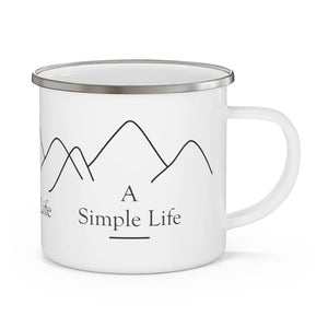 Durable Stainless Steel Camping Mug - Simple Life - Dipaliz - Mugs