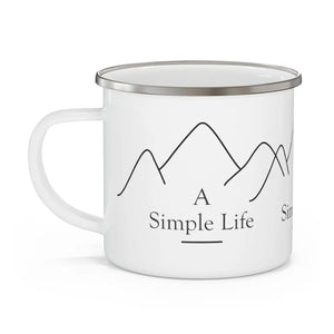 Durable Stainless Steel Camping Mug - Simple Life - Dipaliz - Mugs