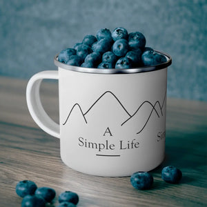 Durable Stainless Steel Camping Mug - Simple Life - Dipaliz - Mugs
