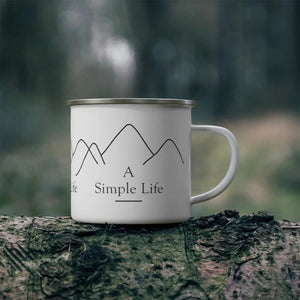 Durable Stainless Steel Camping Mug - Simple Life - Dipaliz - Mugs
