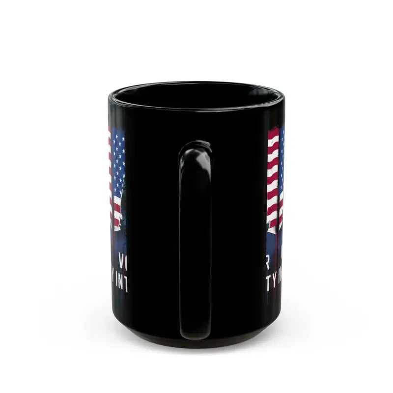 Trump 2024 Black Ceramic Mug – Cozy Drinks High Spirits!