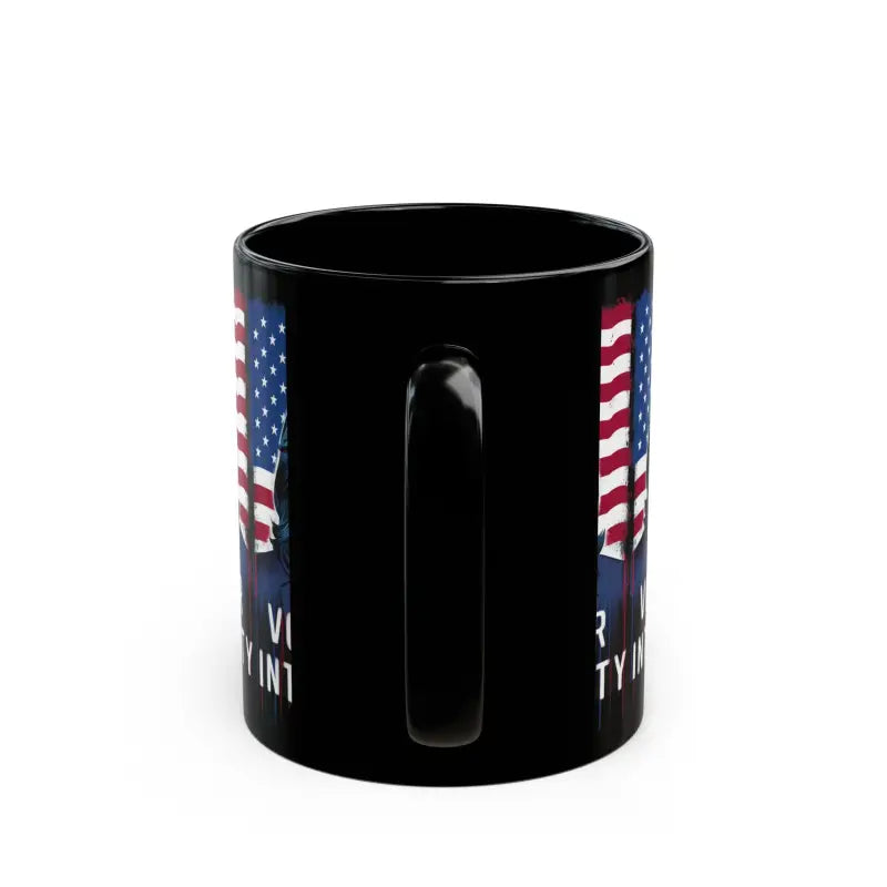 Trump 2024 Black Ceramic Mug – Cozy Drinks High Spirits!