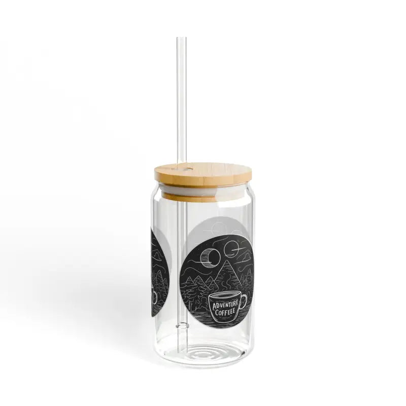 Elevate Every Sip with the Bpa-free Clear Glass Sipper - Tumbler