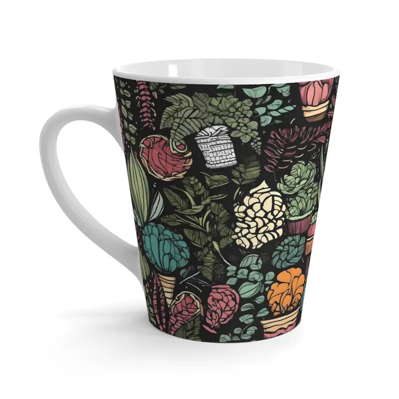 Nature Loverslatte Mug: Savor your Latte with a Leafy Twist - 12oz Mug