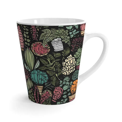 Nature Loverslatte Mug: Savor your Latte with a Leafy Twist - 12oz Mug