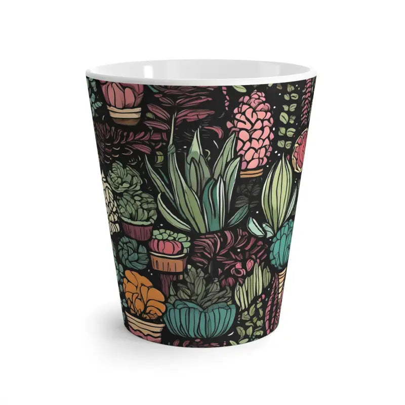 Nature Loverslatte Mug: Savor your Latte with a Leafy Twist - 12oz Mug