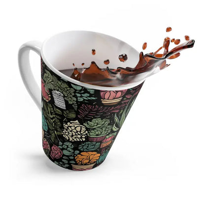 Nature Loverslatte Mug: Savor your Latte with a Leafy Twist - 12oz Mug