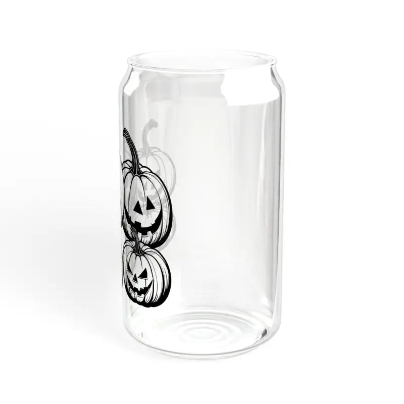 Sip Spooky Style with Scary Halloween Pumpkin Glass - Mug