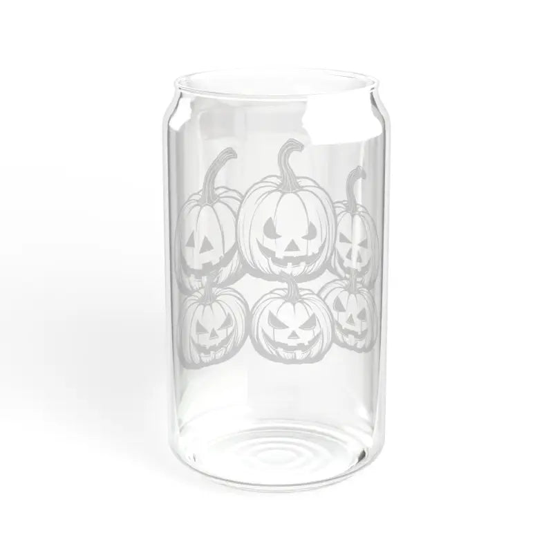 Sip Spooky Style with Scary Halloween Pumpkin Glass - Mug