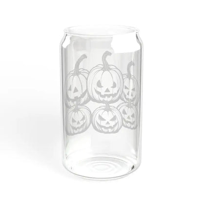 Sip Spooky Style with Scary Halloween Pumpkin Glass - Mug