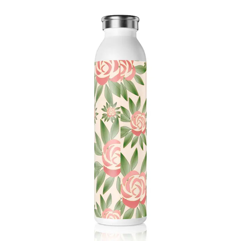 Sip & Strut Slim Water Bottle: Elevate your Style and Hydration - 20oz / White Mug