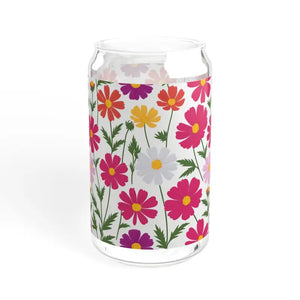 16oz Summer Sipper Clear Tempered Glass Tumbler - Dipaliz - Tumblers