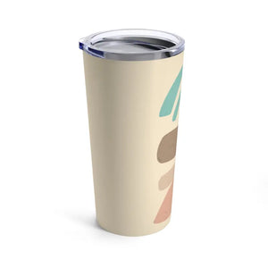 Abstract Pebbles Tumbler 20oz - Hot Cold Drinkware - Dipaliz - Tumblers