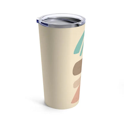 Elevate Hydration with the 20oz Abstract Pebbles Tumbler - Tumblers