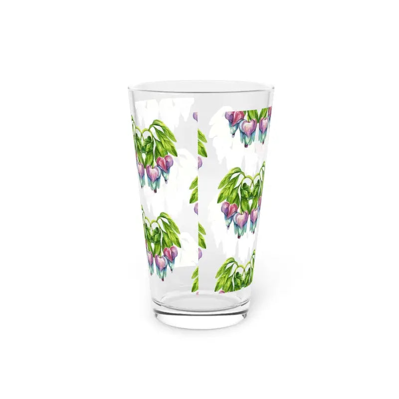 Elevate your Drink with Bloominbrilliant Floral Pint Glasses - 16oz Mug