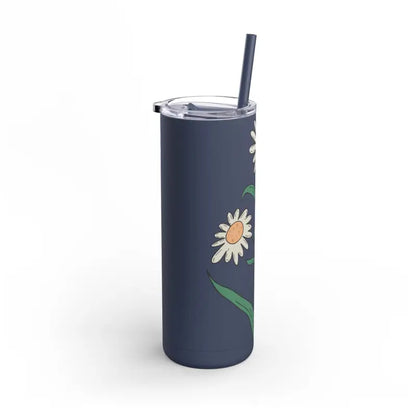 Daisy Charm with Maars Maker Skinny Matte Tumbler 20oz - Tumblers