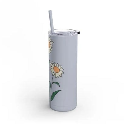 Daisy Charm with Maars Maker Skinny Matte Tumbler 20oz - Tumblers