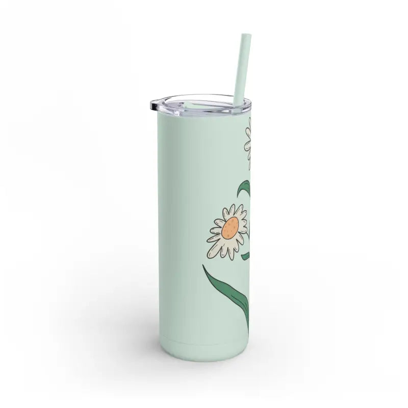 Daisy Charm with Maars Maker Skinny Matte Tumbler 20oz - Tumblers