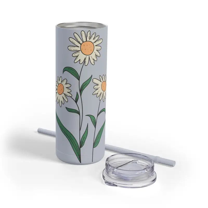 Daisy Charm with Maars Maker Skinny Matte Tumbler 20oz - Tumblers