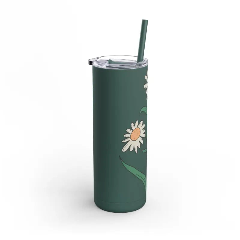 Daisy Charm with Maars Maker Skinny Matte Tumbler 20oz - Tumblers