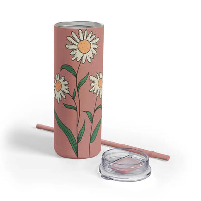 Daisy Charm with Maars Maker Skinny Matte Tumbler 20oz - Tumblers