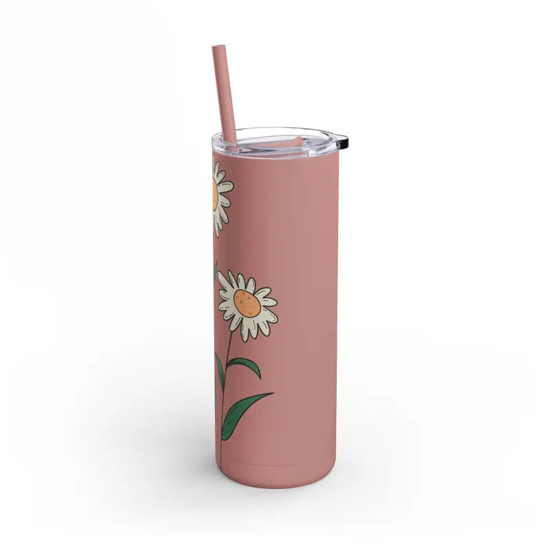 Daisy Charm with Maars Maker Skinny Matte Tumbler 20oz - Tumblers