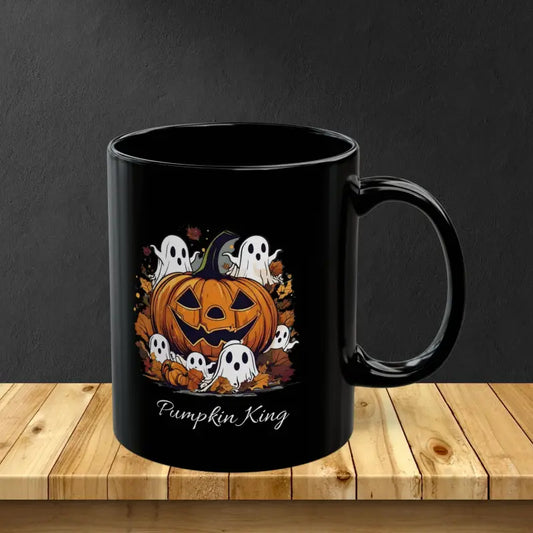 Sip in Style: Pumpkin King 11oz Mug for Coffee Lovers