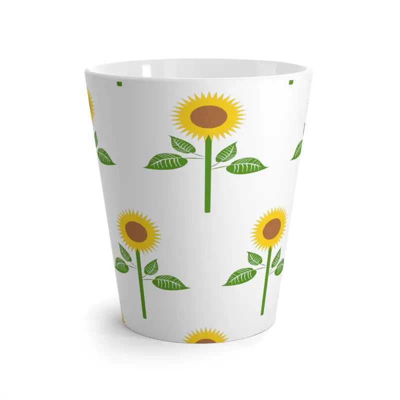 Sunflower Latte Mug: Wake Up to Bright & Cozy Coffee Moments - 12oz Mug