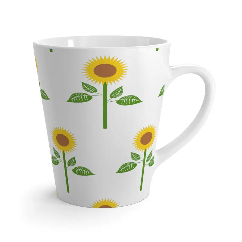 Sunflower Latte Mug: Wake Up to Bright & Cozy Coffee Moments - 12oz Mug