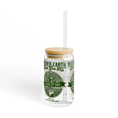 Ultimate 16oz Earth Day Sipper Glass for Every Occasion - Tumbler