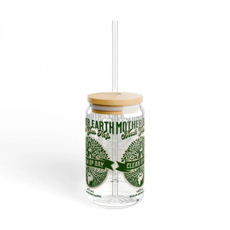 Ultimate 16oz Earth Day Sipper Glass for Every Occasion - Tumbler