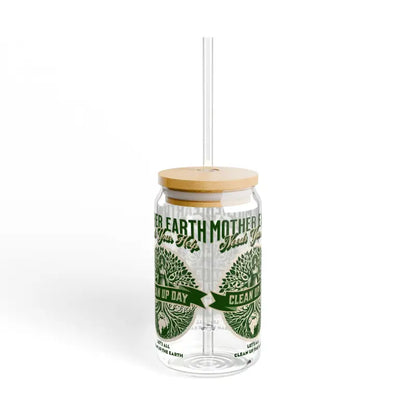 Ultimate 16oz Earth Day Sipper Glass for Every Occasion - Tumbler