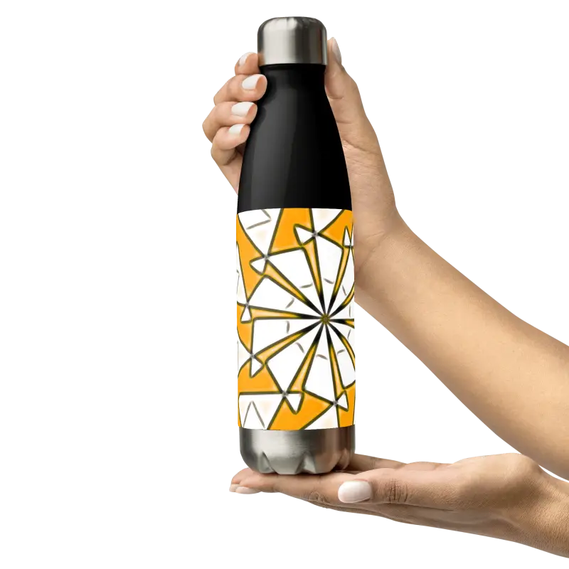 Sip in Style with Dipaliz Stainless Steel Water Bottle - Black Bottles