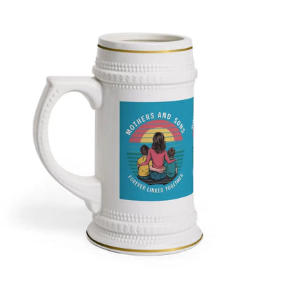 Elevate your Sip with the Vibrant Orca Beer Stein Mug - 22oz