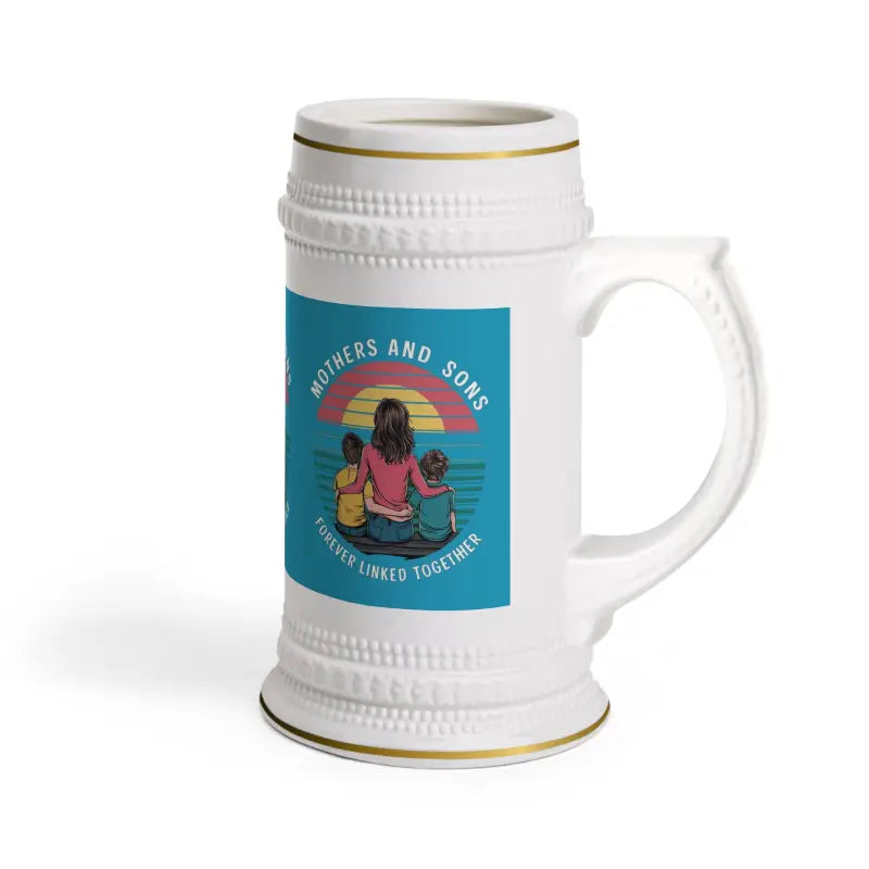 Elevate your Sip with the Vibrant Orca Beer Stein Mug - 22oz