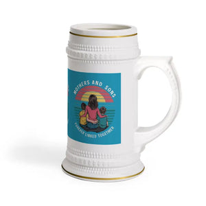 Vibrant Orca Coated Beer Stein Authentic Drinking Experience Dipaliz - 22oz - Drinkware