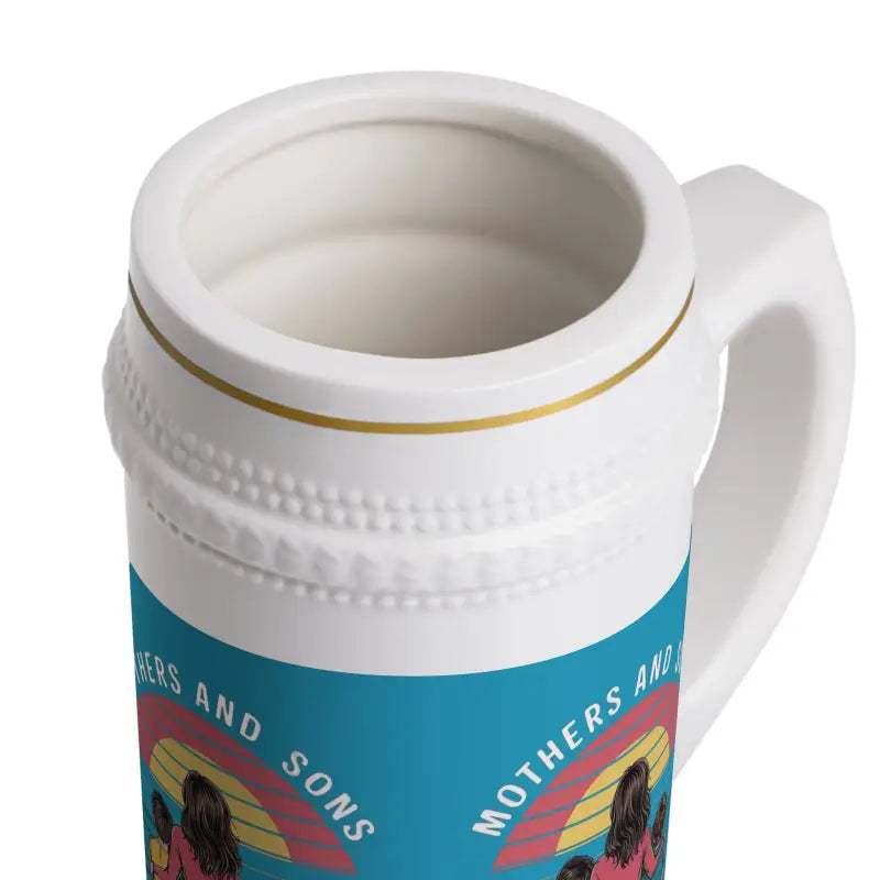 Elevate your Sip with the Vibrant Orca Beer Stein Mug - 22oz